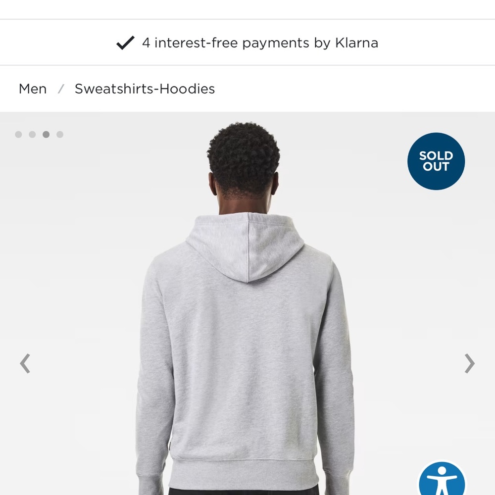 G-Star Light Gray Hoodie for Men - Picture 3 of 3